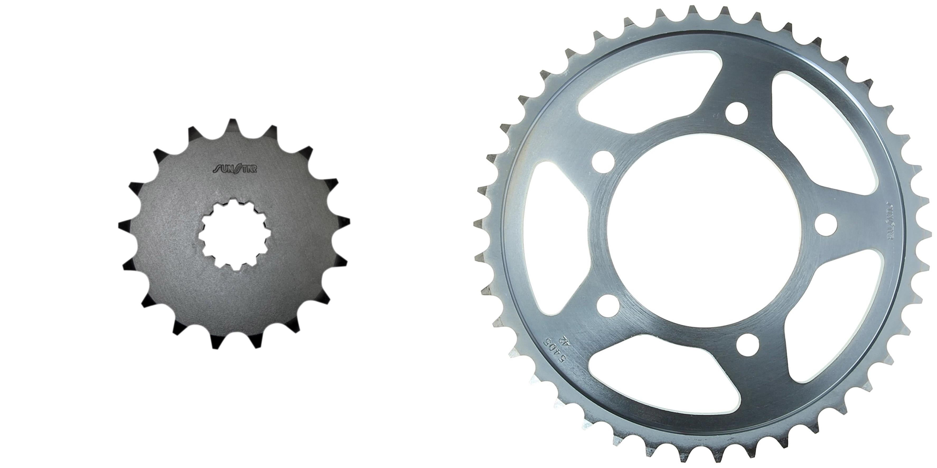 SUNSTAR Front & Rear Sprocket Kit for Street KAWASAKI ZX14 Ninja 2012