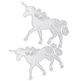 thumbnail image 4 of MasteelfCA 2pcs Handmade DIY Unicorn Embossing Stencil Cutting Die Stencils Educational Toy, 4 of 7