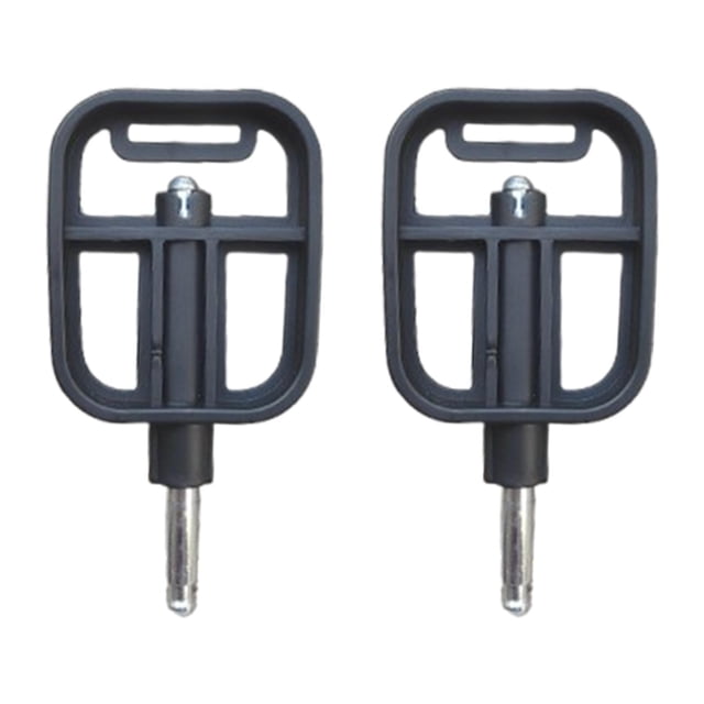 2 pedales para de bebé, accesorio para pedal, fácil de instalar, resistente al desgaste, reemplazable para triciclos infantiles.