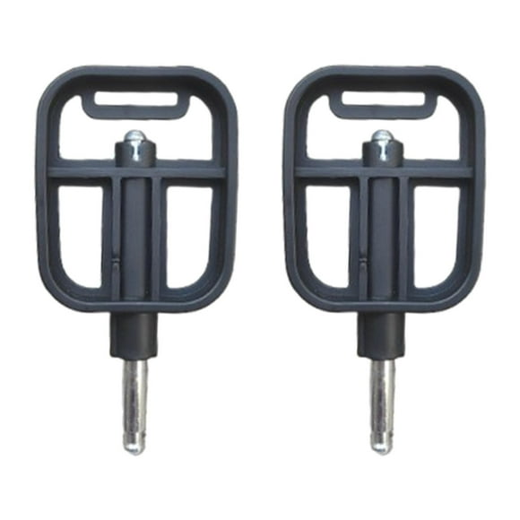 2 pedales para de bebé, accesorio para pedal, fácil de instalar, resistente al desgaste, reemplazable para triciclos infantiles.