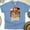 CarolinaBlue, variant on Toy Box Treasures Shirt | Vintage Christmas Toy Graphic Tee, White, Size M
