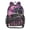 Black Panther Pattern, variant on PVC Transparent Backpacks Clear Backpack for Travel and Outings Highland Cow with Wildflowers