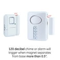 thumbnail image 5 of GE Security Wireless Alarm Kit, 1 Deluxe Door and Window/Door Alarms, 51107, 5 of 9