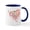 White/Navy Inside, variant on CafePress - Snoopy Surfin Sweetie Mugs - 11 oz Ceramic Mug - Novelty Coffee Tea Cup