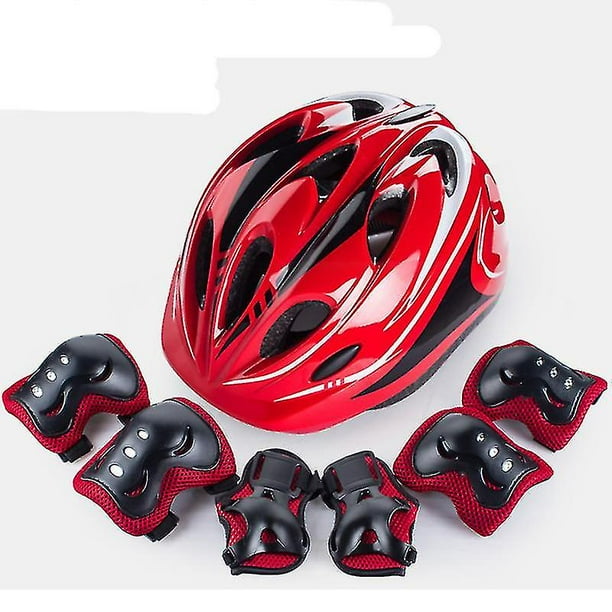 Rodilleras para patineta y patinaje sobre muneca para ninos coderas conjunto de casco de bicicleta de Seguridad al aire libre yg Bodega Aurrera en linea