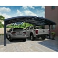 thumbnail image 6 of Palram - Canopia Arizona Wave Double Arch 19' x 16' Carport - Gray, 6 of 8