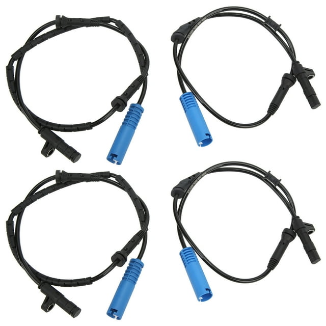 Capteur de Vitesse de Roue ABS, Connexions de Fil Scellées Plug And Play 4 Pcs/ensemble Longue Durabilité pour Automobile
