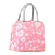 thumbnail image 1 of Yuarrent Fiambrera portátil, bolsa de tela impermeable, papel de aluminio, bolsa térmica para almacenamiento de alimentos, Picnic, Kits de desorden para acampar Rosado, 1 of 6