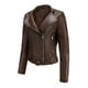 thumbnail image 2 of Pntutb - Chaqueta cálida de manga larga para mujer, parkas de invierno delgadas, abrigos sin capucha de piel sintética Pntutb Pntutb-2768, 2 of 5