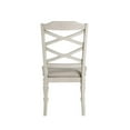 thumbnail image 3 of Pemberly Row Traditional Wood Dining Side Chair in Beige (Set of 2), 3 of 9
