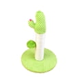 thumbnail image 4 of Tooyful Cat Scratcher Cat Scratch Post Cactus Shaped Sturdy with Interactive Ball, 4 of 10