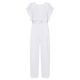 thumbnail image 2 of Alvivi Kids Girl's Sleeveless Summer Jumpsuit Romper Long Pants 6-14, 2 of 5