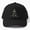 Black, variant on Ninja Woman Baseball Hat, Female Stealth Warrior Character Graphic Design, Classic Cap