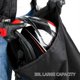 thumbnail image 2 of Motorcycle Helmet Bag, Foldable Waterproof Oxford Fabric Helmet Storage Bag with Combination Lock 30L Large Capacity Helmet Bag, Black, 2 of 5