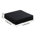 thumbnail image 2 of 15.7" High-Density Foam Seat Cushion - Orthopedic Pain Relief for Office Chairs, Car Seats & Floor Sitting, 2 of 7