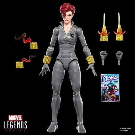 Marvel Legends Series Black Widow, X-Men and Avengers Comics-Inspired Action Figure