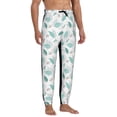 thumbnail image 4 of Kdxio Leaf Print Green Pattern Joggers,Sweatpants for Men with Pockets-XX-Large, 4 of 5