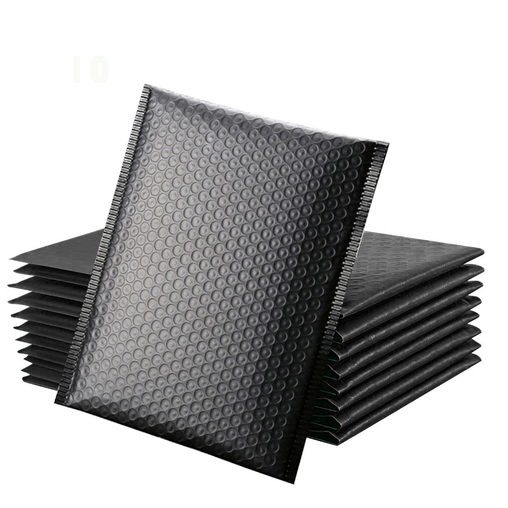BLACK POLY BUBBLE MAILERS SHIPPING MAILING PADDED BAGS ENVELOPES SELF-SEAL 