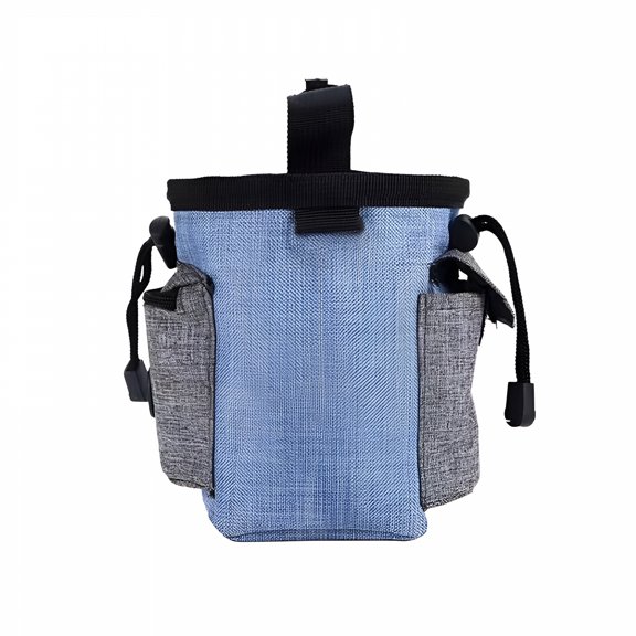 GASTROPOD 2026 New Dog Treat Pouch Dog Training Treat Pouch for Pet Dog Treat Bags with Adjustable Waist Belt Shoulder Strap Poop Bag Dispenser One Size Blue