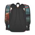 thumbnail image 4 of Bingfone Swimming Goggled Flamingo Pattern Large Capacity Student Backpack, Wear-resistant and Lightweight School, Work, Travel, Sports Backpack, Unisex, 4 of 8