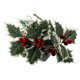 thumbnail image 2 of Guirnalda de luces LED navideñas con forma de hojas | 20 guirnaldas de tela multicolor a pilas | Decoración navideña pequeña de 200 cm para interiores, exteriores, patios, jardines, repisas y, 2 of 6