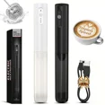 thumbnail image 2 of Electric Coffee Milk Foaming Mixer Coffee Creamer Whisk Handheld Egg Beater Froth Mixer with Shell Portable Kitchen Home Tools, 2 of 8
