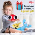 thumbnail image 2 of Rainbow Friends 3 Pack Chapter 2 Plush Toy, Soft Stuffed Animal Monsters Doors Doll Toys Set, Wiki Plushies Toys Gifts for Kids Adults Birthday Thanksgiving Christmas Horror Game Party Favors Fans, 2 of 7