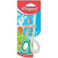 thumbnail image 2 of Maped Kidicut Safety Scissors Blunt Tip Green/White Handle Pack of 12 (MAP037800-12), 2 of 2