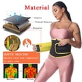 thumbnail image 2 of SEXYWG Lady Sauna Waist Trainer Straps Women's Exercise Flat Bellys Sweat Waisted Trimmer Corset Women Sexy Tummy Control Band Woman Gothic Bodies Shaper Girdle Female Workout Stomach Wraps Bustier, 2 of 6