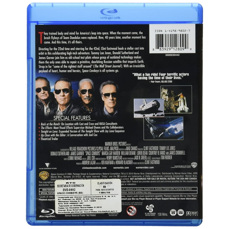 Space Cowboys [Blu-ray] - Walmart.com