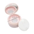 thumbnail image 3 of Makeup Powder Container Powder Box 20G Flip Lid Refillable Holder Box Portable Empty Cosmetic Jar Pink Small Net, 3 of 8