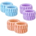 thumbnail image 2 of 6PCS Women's Wrist Towels for Washing Face Microfiber Girls Wrist Spa Wash Towel Band Face Washing Wristbands Absorbent Wristbands Wrist Sweatband for Girls Prevent Liquids from Spilling, 2 of 4