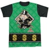 Monopoly Jersey Unisex Adult Halloween Costume Sublimated T Shirt