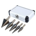 thumbnail image 3 of Ensemble de 5 Embouts de Forage Hss, Embouts de Forage à Double Fente pour Évier de Comptoir, 3 of 5