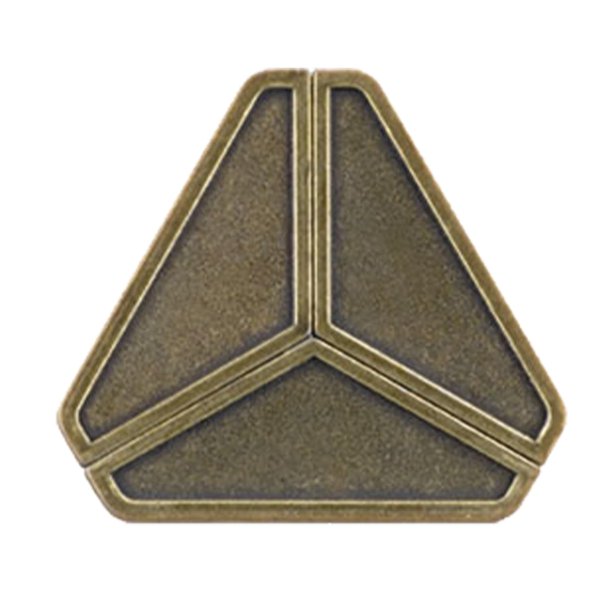 Rompecabezas BePuzzled Delta Hanayama Metal de nivel 3