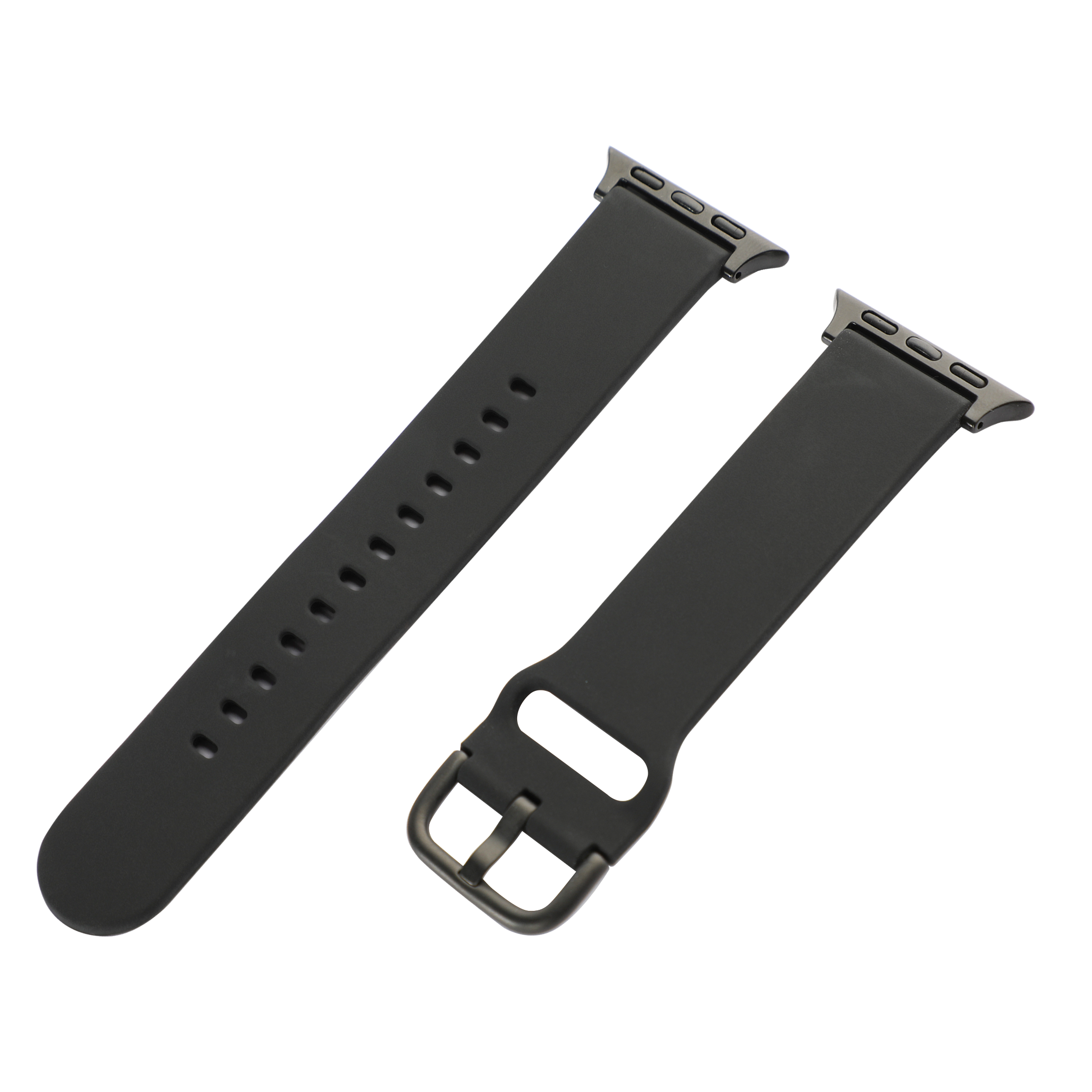 onn Silicone Smart Watch Band 20mm - Black photo 6