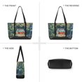 thumbnail image 6 of FORMRS Canvas Laptop Tote Bag for Women with 15.6" Computer Compartments Shoulder Handbag, Sunshine Goldfish, 6 of 7