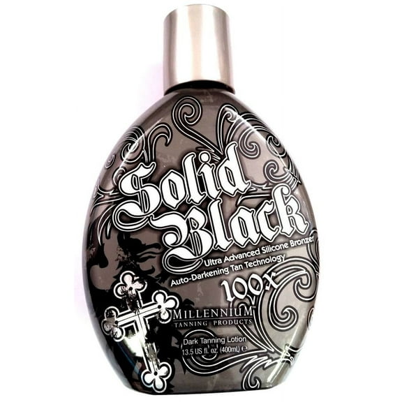 Millennium Tanning Solid Black Tanning Lotion