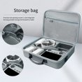 thumbnail image 2 of Bolsa de almacenamiento para DJI FLIP para Combo: Estuche impermeable PU con correa para hombre, 2 of 11