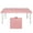 Pink, variant on 4FT Portable Folding Table, Fold-in-Half Utility Table with Height Adjustable, Heavy Duty Plastic Picnic Table with Carrying Handle for Indoor, Outdoor, Camping, Party, Garden, Pink
