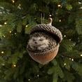 thumbnail image 2 of Beautynvta Forest Animal Acorn Ornaments, 3.94'' Sleeping Forest Animal in Acorn Ornaments for Christmas Tree, Personalized Acrylic Hanging Ornament, Gifts for Animals Lovers, 2 of 6