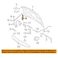thumbnail image 3 of For 08-10 F-Series Super Duty Pickup Truck Front Hood Hinge Bracket Driver Side, 3 of 5