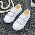 thumbnail image 2 of WZEIIOT Toddler Boys Trainers Hook Loop Canvas Soft Sole Sneakers Kids Girls And Boys Spring Autumn Soft Fashion Board Shoes, 2 of 5