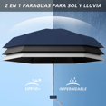 thumbnail image 4 of Paraguas de Bolsillo Reforzado para Lluvia y Sol, Mini Sombrilla con Protección UV, Ultra Ligero y Portátil, Más Robusto, Mini Paraguas Plegable con Estuche, 4 of 4