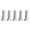 Silver, variant on CEORPER 400pcs Quality Cooling Fan Mounting Screws For PC Chassis And Radiators