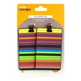thumbnail image 2 of Colorful Luggage Tags/Card Holder/Bag Tags/ID Tags - 2 Set (Colorful Stripes), 2 of 4