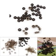 thumbnail image 3 of 100pcs Metal Eyelets Small Grommets With Washers Fasteners For  Clothes Leather Craft Sewing, 3 of 6