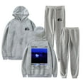 thumbnail image 3 of Daniel Caesar Never Enough Hoodie Jogger Pants Two Piece Set Sweatshirts+Sweatpants Women Men's Set, 3 of 6