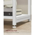 thumbnail image 3 of Side Tables Set of 2 Small End Table Nightstand for Living Room Bedroom Rectangle White, 3 of 6