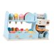 thumbnail image 5 of Juguete de helado de madera, juego de cocina, tienda, juego de simulación, juguetes de comida, mostrador de helado 3 en 1 para niñas y niños, mayores azul, 5 of 9
